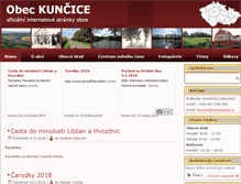 Tablet Screenshot of kuncice.info