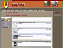 Tablet Screenshot of kuncice.eu